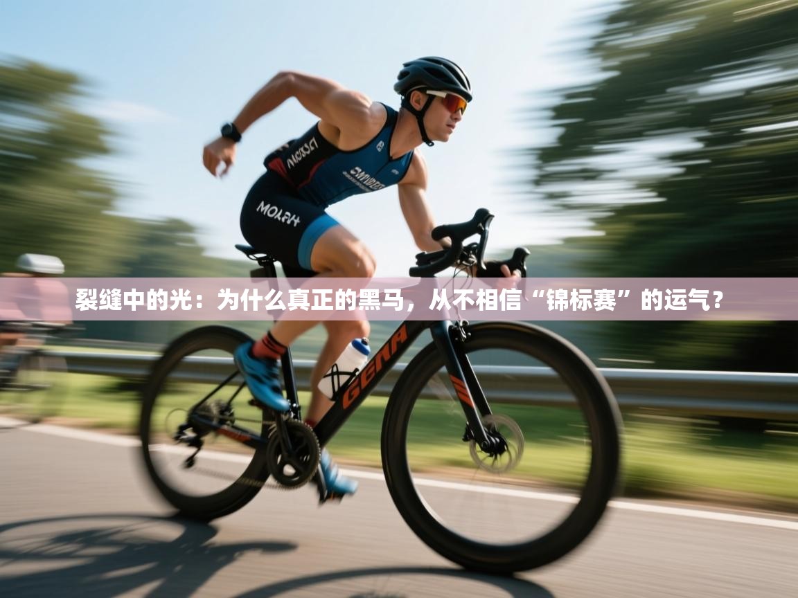 裂缝中的光：为什么真正的黑马，从不相信“锦标赛”的运气？